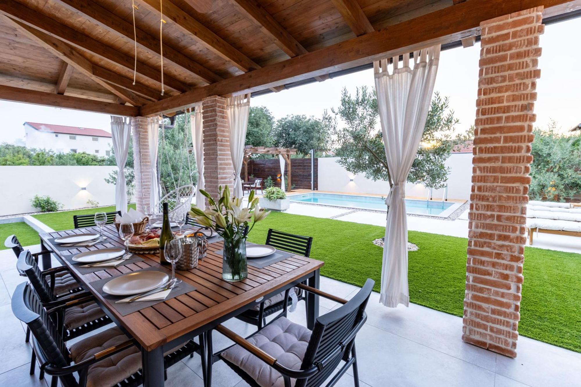 Holiday Home Silencio Biograd Биоград-на-Мору Экстерьер фото